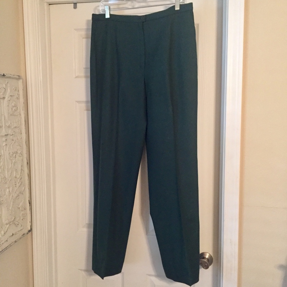 Pendleton Forest Green Wool Trousers. - image 1